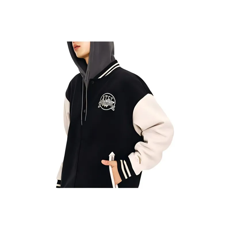 Anta Life Collection Sports Life Collection Jackets Coats Men's Basic Black/Timber-3