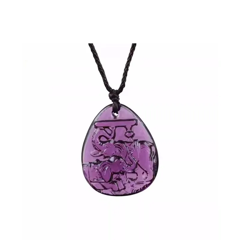 Sweet Kisses Colored Glaze Necklaces Unisex-0