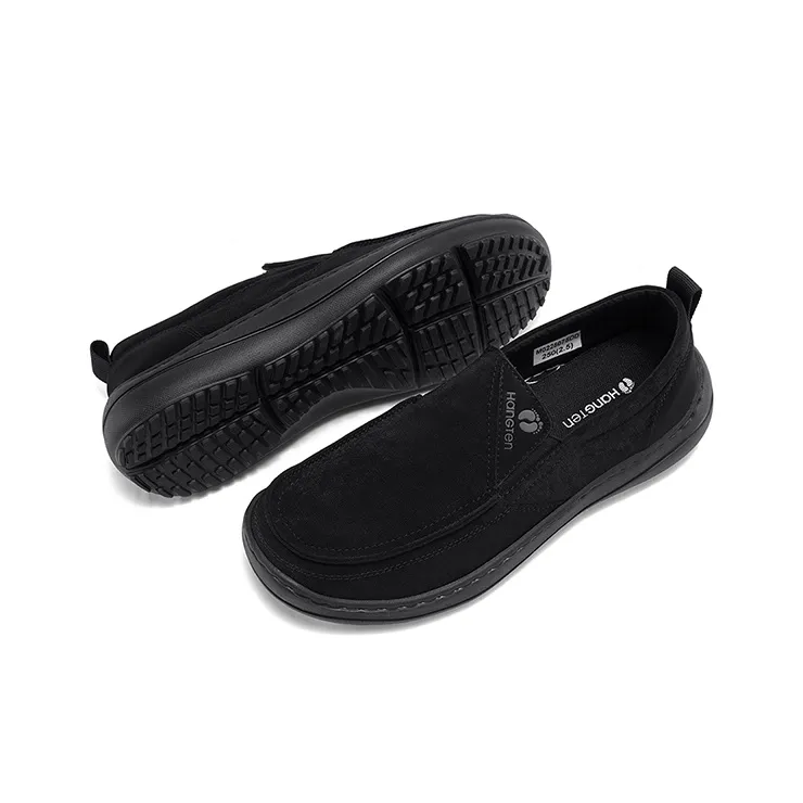 HANG TEN Men's Casual Shoes Men Low Top Black/Crystal Green-5