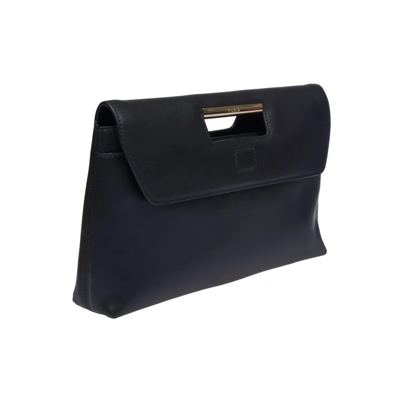 Furla Logo Engraved Medium Clutch Bag-1