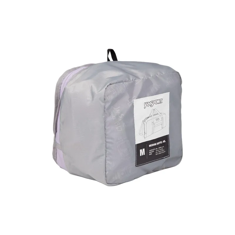 JanSport Polyester Travel Bag Medium Size Women's Light Purple-5