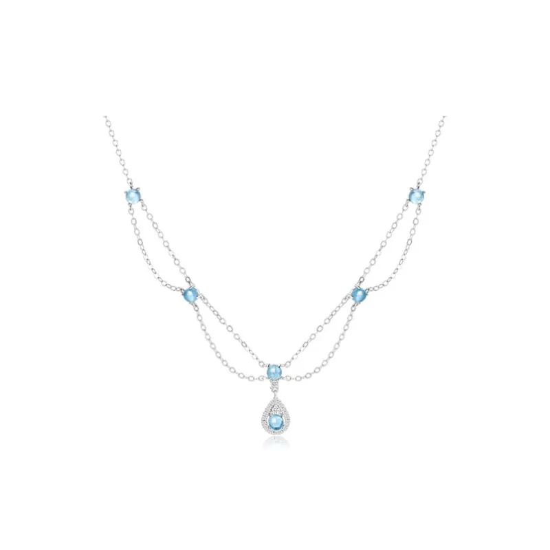 MOVER S925 Silver Necklaces Women's-0