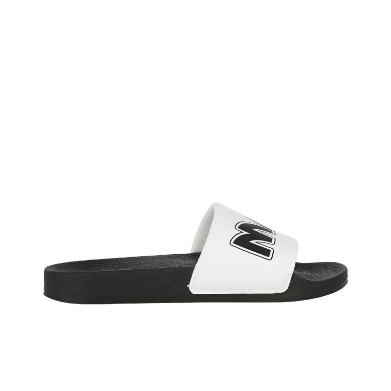 Alexander McQueen Logo Pool Slide White Women's-1