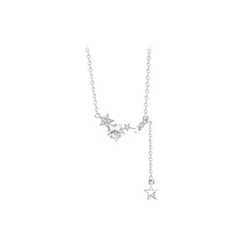STQ S925 Silver Necklaces Women's Gift Box Set