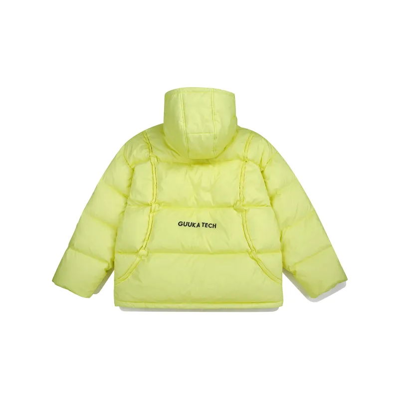 GUUKA TECH Down Jacket Unisex Yellow-1