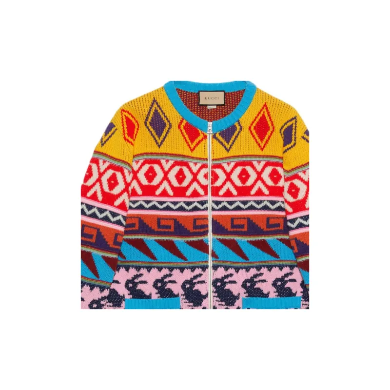 GUCCI Chinese New Year SS23 Jackets & Coats Men's Multicolor-2