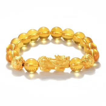 Fengyun Pavilion Crystal Bracelets Unisex