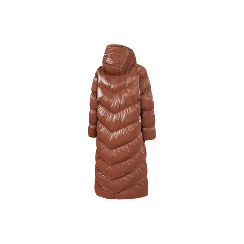 Nike Puffer Jacket Women's Brown-1
