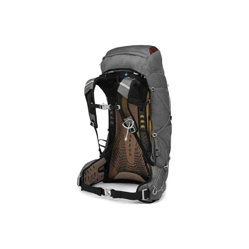 OSPREY Nylon Outdoor Hiking Bag Backpacks Women's Cloud Gray/Dark Cyan-1
