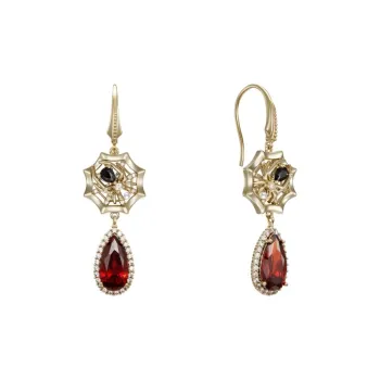 RiotLILY Cubic Zirconia + Alloy Earrings Unisex
