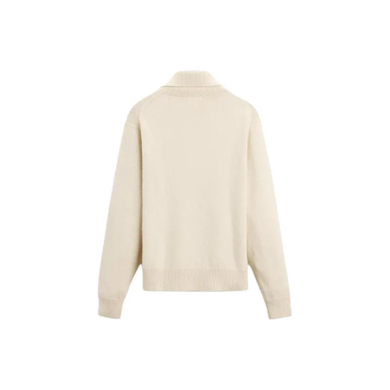ZARA Sweaters Men White-1