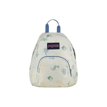 JanSport Polyester Backpack Mini Women's Sunshine Grass Pattern