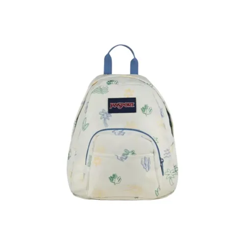 JanSport Polyester Backpack Mini Women's Sunshine Grass Pattern