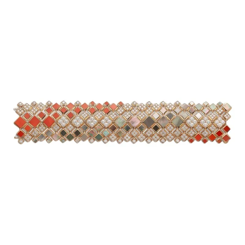 CARTIER Diamond Bracelets Unisex Gold-1