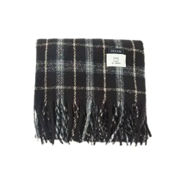 EEEENO Knit Scarves Unisex-5