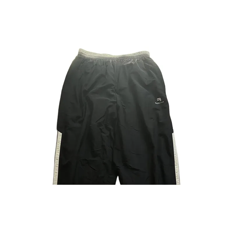 Balenciaga Casual Pants Regular Fit Men's Black-3