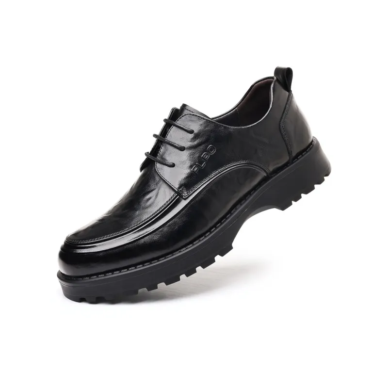 FULIBAOLUO Casual Shoes Men's Black-2