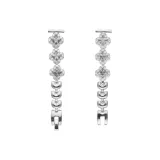Silver with White Diamond