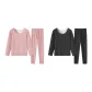 Women's 2 Set (Pink+Black)