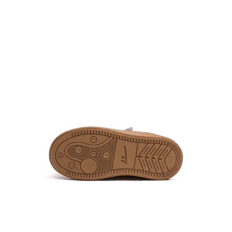 Warrior Thermal Mid Top Kids' Skateboarding Shoes Brown Kids'-4