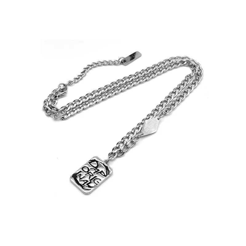 DAP Titanium Steel Necklaces Unisex-4