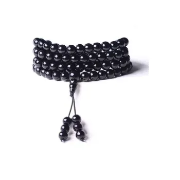 Grace Obsidian Jade Necklaces Unisex