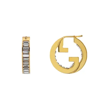 GUCCI Metal Earrings Unisex Gold