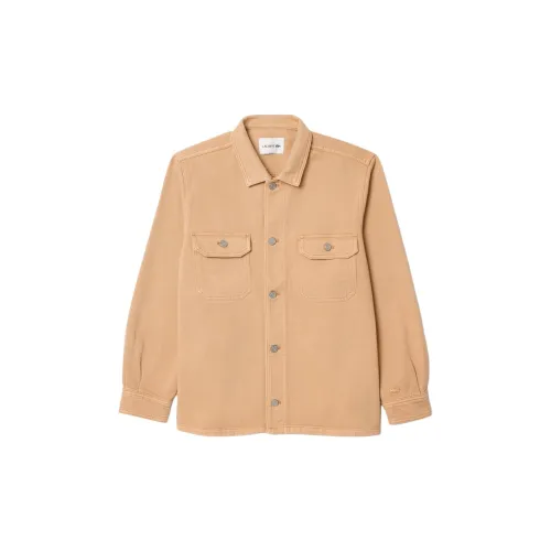LACOSTE Denim Jacket Men's Khaki