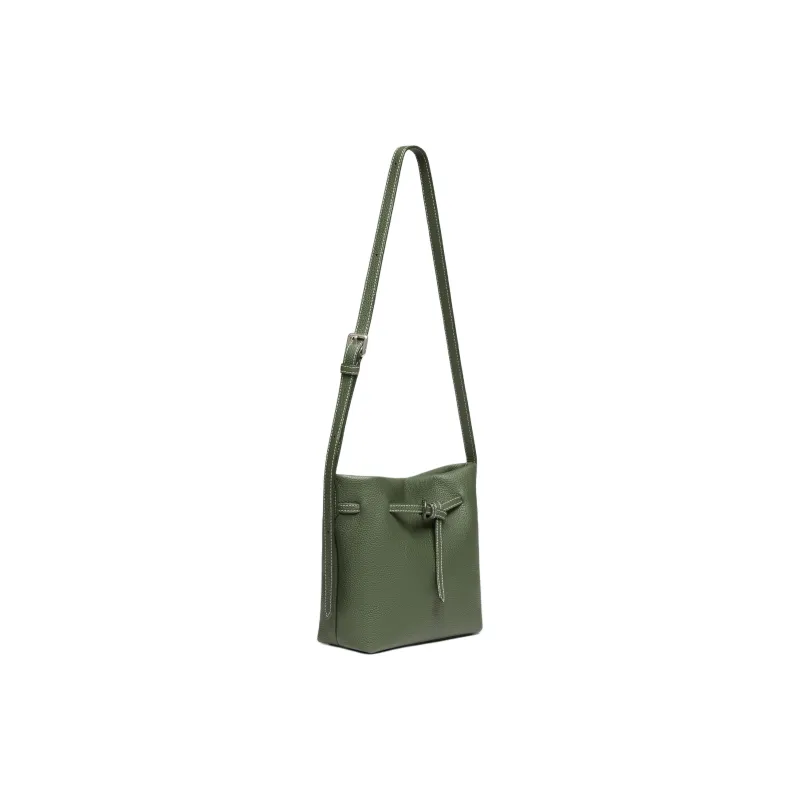 ZESH Calfskin Shoulder Bag Small Size Women's-1
