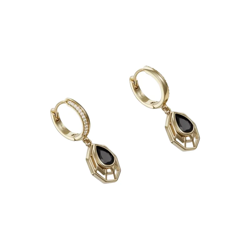 RiotLILY Cubic Zirconia Earrings Unisex-1