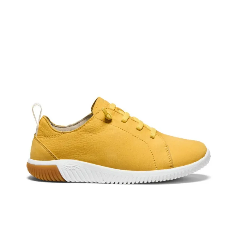 KEEN KNX Slip Resistant Anti Kick Low Top Kids Lifestyle Shoes Yellow Teenagers-1