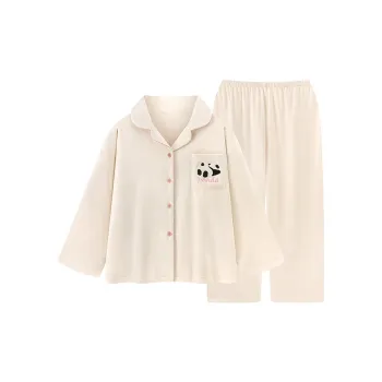 Beast's Secret Pajama Set Women's Ecru