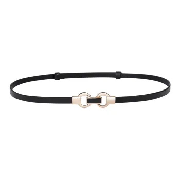 CATELLES Top Grain Cow Leather Leather Belts Women's 1cm