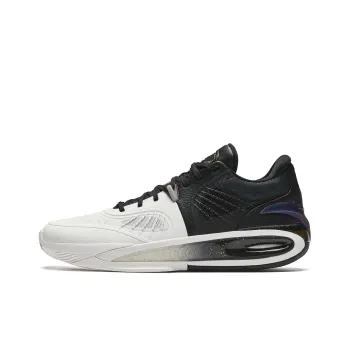 ANTA KT10 Basketball Shoes Men Mid Top Time Capsule/Black & White