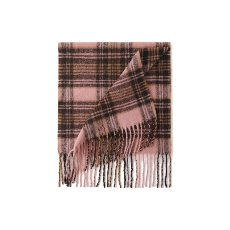 FREE RABBITⅡ Fall And Winter Mohair Windproof Warm Thickened Shawl Scarf Unisex-7