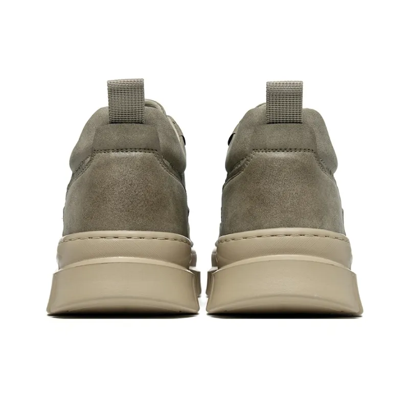 HLA Work Boots Men Low Top Gray/Khaki-8