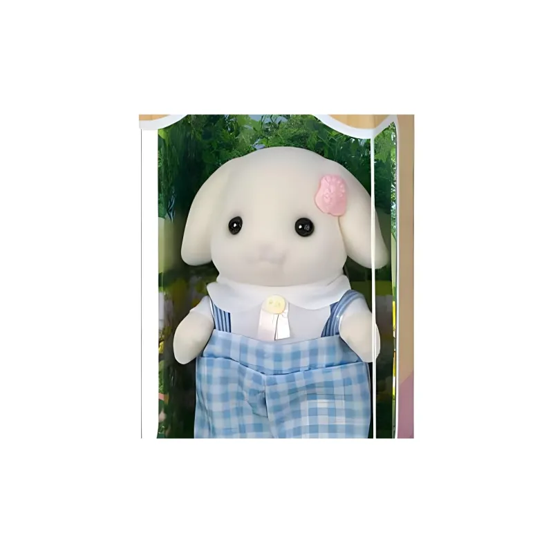 Sylvanian Families Bunny Brother With Drooping Ears Dolls Plush Doll Small Size Tall-3