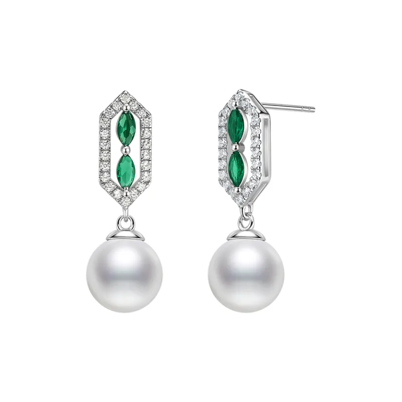 ME LUXE Freshwater Pearl Earrings Women's-0