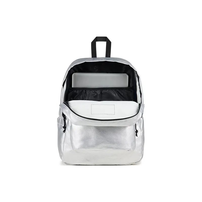 JanSport Polyester Backpack Unisex Silver-5