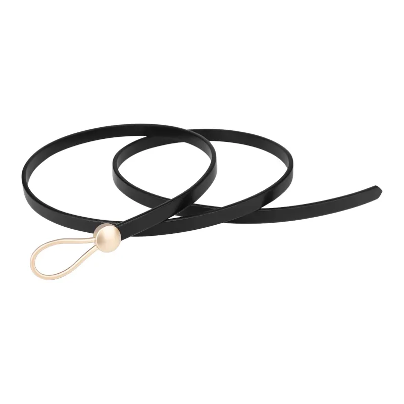 CATELLES Top Grain Cow Leather Leather Belts Women's 1.1cm-2