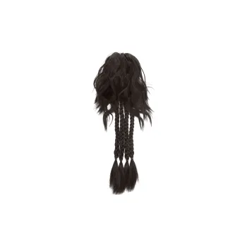 HANYUDIE Acrylic Hair Clips Women's Black