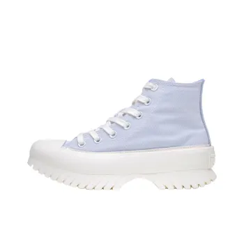Converse All Star Lugged 2.0 Anti Slip Wear Resistant High Top Canvas Shoes Women's Blue