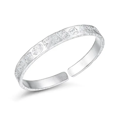 CUTE DAME 999 Fine Silver Sterling Silver Bracelets Women's Silver-0