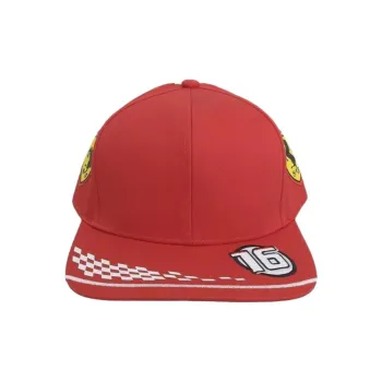 Ferrari Cotton Polyester Baseball Caps Men's Red