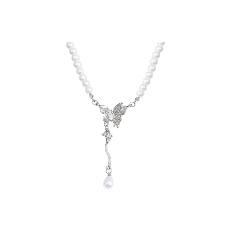 QIANFANGDAHUANGYE Alloy/Resin Necklaces Women's-0