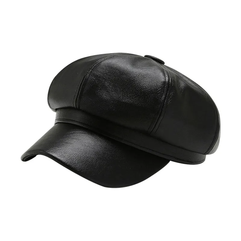 TUCANO Synthetic Leather Berets Women's-0