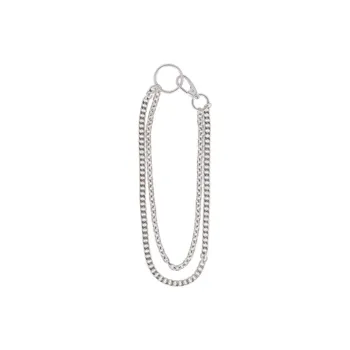 GUESS Stainless Steel Waist Chains Men's Silver -
