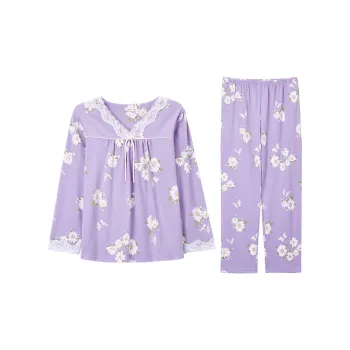 DAERLI Pajama Set Women's Purple