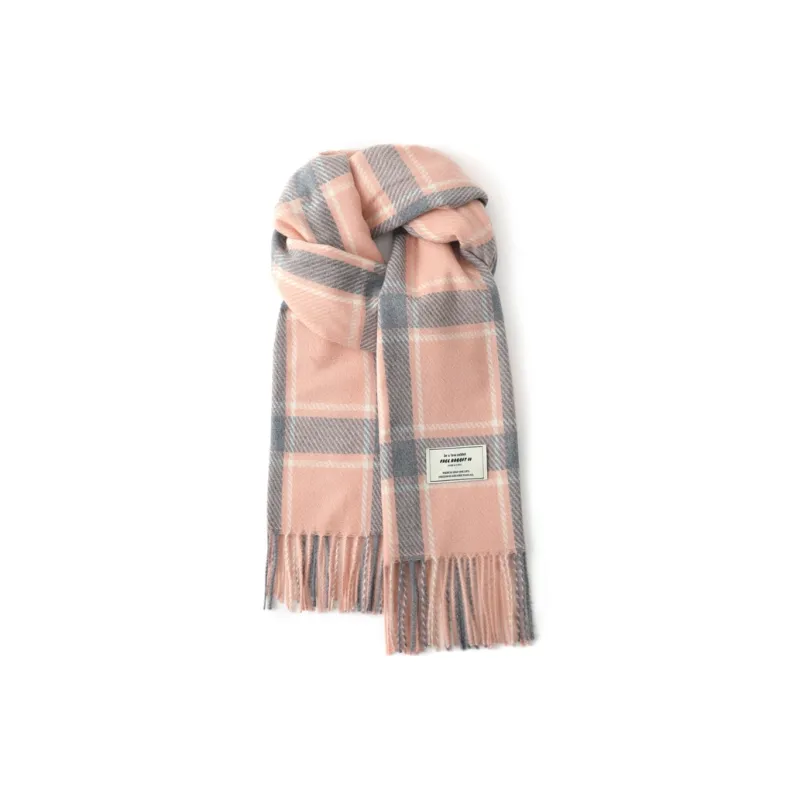 FREE RABBITⅡ Versatile Soft Windproof Warm Scarf Shawl For Fall And Winter Unisex-10