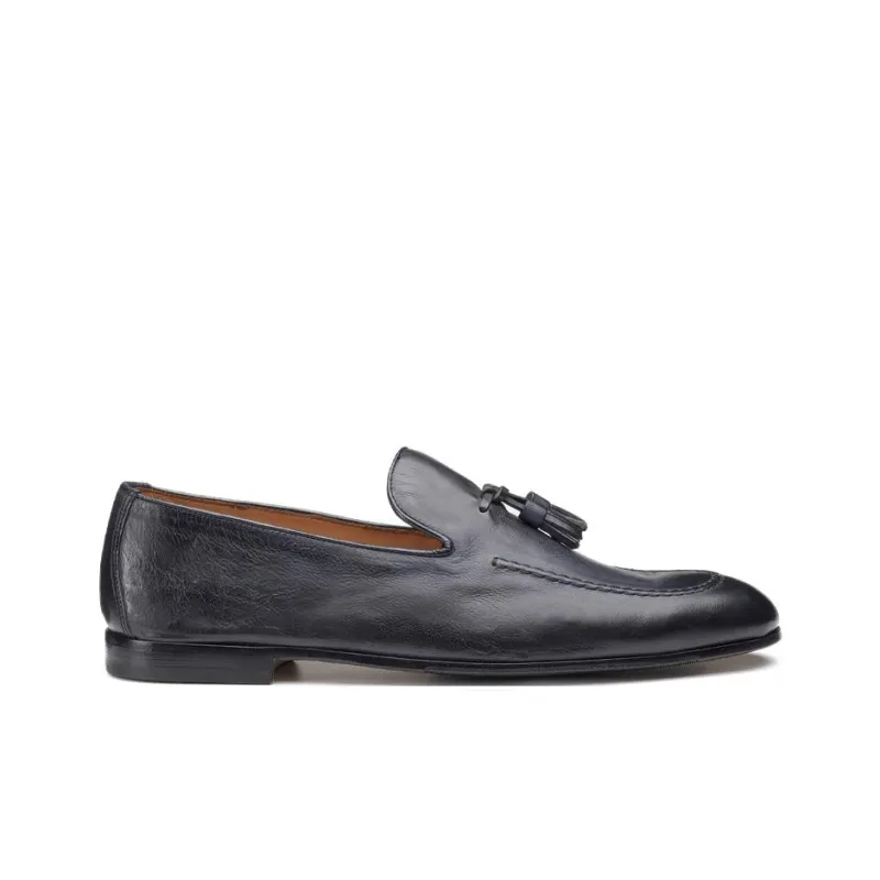 DOUCAL'S Tassel-detail Suede Loafers-1
